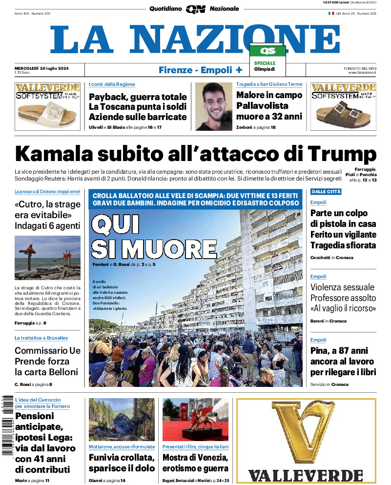 Prima-pagina-la nazione-edizione-di-oggi-20240724